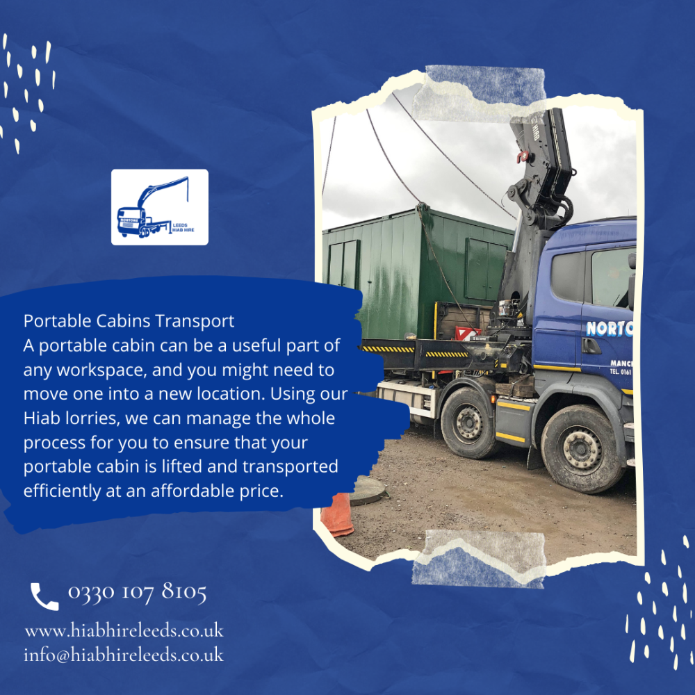 Portable Cabins Transport