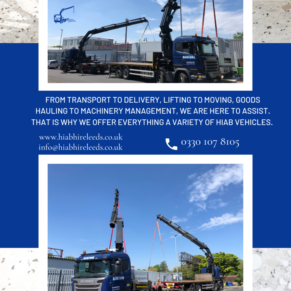 Variety of Hiab vehicles